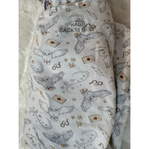 Halo Harry Potter Messenger Hedwig Owl Letters Sleep Sack Baby Swaddle 3-6 M ** - Picture 5 of 6